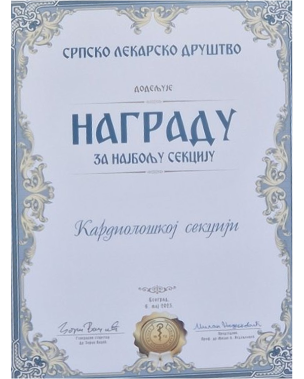 Najbolja sekcija 2024
